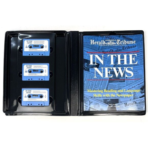 Lot 2 International Herald Tribune USA Today Mastering Reading Cassette Book SET - Picture 10 of 16